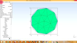 FEM Meshing Tool Simple 2D Mesh using gmsh [upl. by Ahteral]