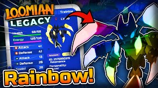 Consigue TERIDESCENT RAINBOW No Boost GRATIS Loomian Legacy Español  Roblox [upl. by Ennovi848]