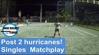 Post Hurricane Helene  Milton  Singles Matchplay [upl. by Wendolyn]