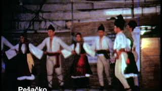 s Mokra Bela Palanka perfoms song 3 dances at Beograd Sabor 9867 [upl. by Tansy]