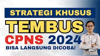 LANGSUNG PRAKTIK STRATEGI JITU LOLOS CPNS 2024 [upl. by Gracie792]