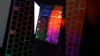 Sycat Pink keyboard with RGB LED Backlight [upl. by Gates551]