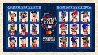 The 2024 MLB AllStar Game STARTERS Judge Harper amp Shohei headline plus Gunnar JRam amp MORE 🤩 [upl. by Squier]