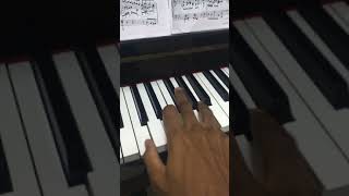 Curb Your Enthusiasm Theme Piano Played with One Hand Shorts [upl. by Cohlier696]