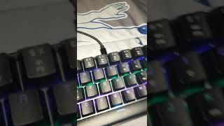 How to change the color on your motospeed ck61 [upl. by Olecram]