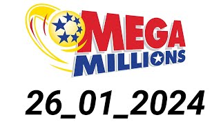 Mega Millions Prediction 26012024 [upl. by Naoj]