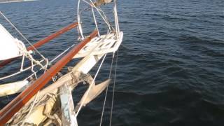 Dreadnought 32 Idle Queeen Sailing on Narragansett Bay [upl. by Husein]