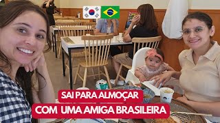 SAI PARA ALMOÇAR COM UMA AMIGA BRASILEIRA  ANNA JÁ QUER FICAR DE PÉ SEM APOIO  TEMPO DE QUALIDADE [upl. by Dorothee513]