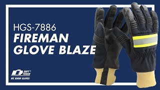 Fireman gloves  HGS7886  Fireman glove Blaze [upl. by Acenahs672]