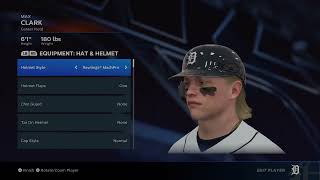 MLB The Show 23 Create A Player Max Clark [upl. by Leinto410]