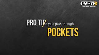 Protip how to use your passthrough pockets [upl. by Madelle]