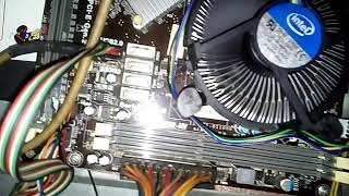 Test Motherboard ECS H61H2MV [upl. by Cataldo]