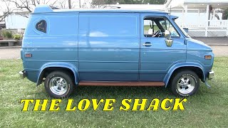 Incredible 1981 Custom Chevy Van THE LOVE SHACK [upl. by Centeno]