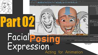 Pose FACIAL EXPRESSIONS Acting for Animation Part02 اردو हिन्दी [upl. by Ledif44]