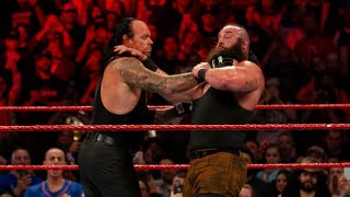 The Undertaker attacks Braun Strowman On this day in 2017 [upl. by Suixela]