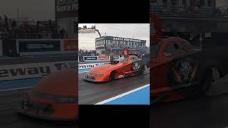 European Top Fuel Funny Car record at Santa Pod 2024 [upl. by Tavi]