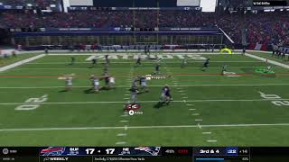 M25 Gridiron Bills Pats S1 wk18 [upl. by Fasa740]