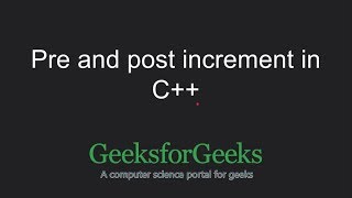 Increment Decrement in C Programming  In Hindi [upl. by Shargel]