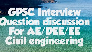 LEC1Branch of public health EngineeringGWSSB interview AEDEEEE [upl. by Millard]