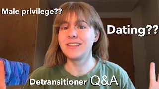 FtMtF Detransitioner QampA [upl. by Ahsinit]