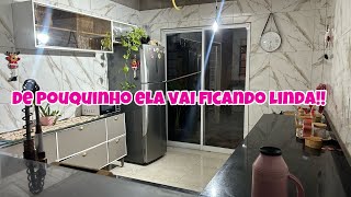 Limpeza EXTREMA na cozinha  ADMIRADA PELA MINHA COZINHA  Lilian mãe de 3 [upl. by Rennat]