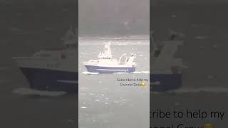 😱Fishing Vessel Escaping the Hurricane😱 shorts ship hurricane [upl. by Nnairb]