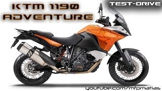 KTM 1190 ADVENTURE  Testdrive RAW [upl. by Aeslehs]