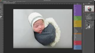 Easiest way to edit newborn skin in lightroom [upl. by Yelroc]