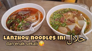 Lanzhou Noodles Halal حلال di Hong Kong ini enak sekali  Halal Chinese food [upl. by Renfred]