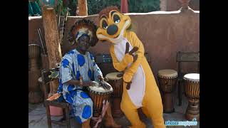 The Lion Kings Timon amp Pumbaa  Stand By Me Isolated Drums and Percussion [upl. by Atineg]