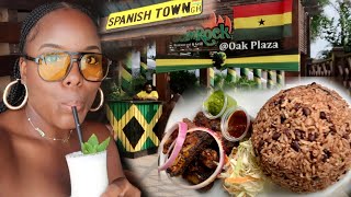 VLOG  JAMAICAN INDEPENDENCE DAY IN GHANA  JAMROCK RESTAURANT AND GRILL [upl. by Ivory]