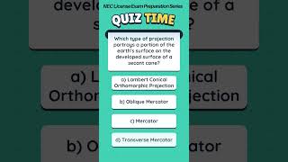 GIS QUIZ Part 21  NEC License Exam Preparation Series  engineeringlicensepreparation quiz [upl. by Gretel]