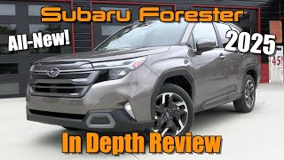 2025 Subaru Forester Limited Start Up Test Drive amp In Depth Review [upl. by Odlauso382]