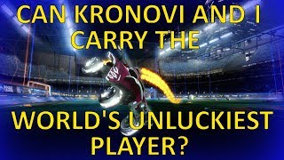 CAN KRONOVI AND I CARRY THE WORLDS UNLUCKIEST PLAYER EU Server Rank X [upl. by Yeneffit827]