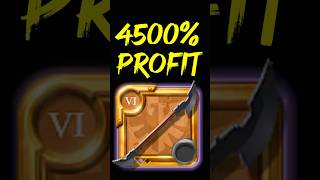 4500 Profit With My 41 Set albiononline shorts [upl. by Annohsak]