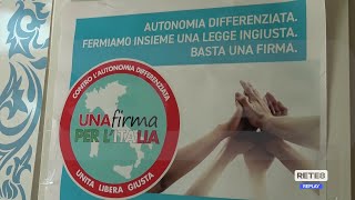 Legge Calderoli  Limpegno della Uil per il referendum abrogativo [upl. by Lyssa]