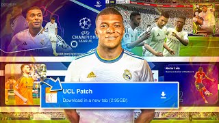 Download eFootball PES 2024 Mobile UEFA LEAGUE PATCH Obb APK DATA Download For Android amp Ios V862 [upl. by Addis]