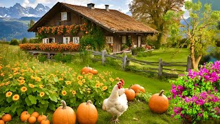 Autumn Vibes in Switzerland Farmhouse🇨🇭Seegräben  Village In SWITZERLAND [upl. by Leuname]