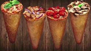 How to make Pizza Cones [upl. by Buroker]