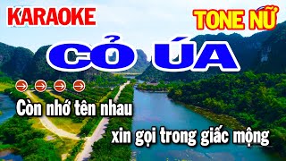 Karaoke Cỏ Úa Tone Nữ Nhạc Sống Beat Mới Nhất  Ka Ra Ô Kê Nhạc Trữ Tình [upl. by Nahc816]