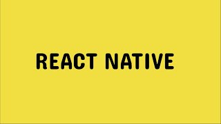 React Native Updates Arabic  التحديثات الأخيرة على ريأكت نيتف [upl. by Thanasi217]