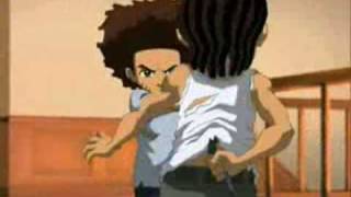 the boondocks fight [upl. by Vilma]