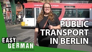 Public Transport in Berlin  Super Easy German 43 [upl. by Laurentium682]