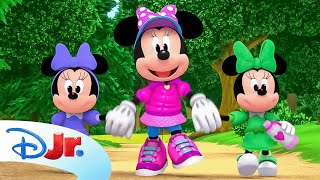 Minnies BowToons Camp Minnie 🎀🏕️  Take a Hike  disneyjr​ [upl. by Ennayhs]