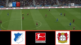 HOFFENHEIM VS BAYER LEVERKUSEN  BUNDESLIGA 20242025  FOOTBALL LIFE 2024 [upl. by Sevart]