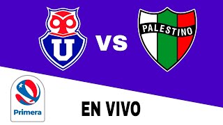 Universidad de Chile 10 Palestino en vivo Primera Chile [upl. by Ibbor]