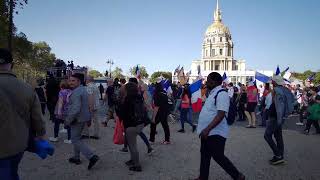 Manif Nationale pour la France libreFrexit sortie de l Otan  samedi 7 octobre 2023 4 [upl. by Orrin]