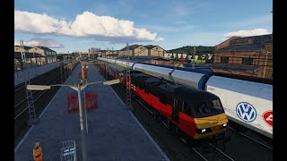 Transport Fever 2 Dawn Mail Run Part One [upl. by Lorre]