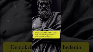 DemokritosHekimlik bedenin kötülüklerinibilgelik ruhunfelsefidüşünceler [upl. by Ulda]