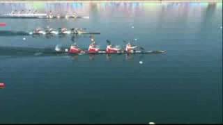 CanoeKayak  Womens K4 500M  Beijing 2008 Summer Olympic Games [upl. by Ahtelra328]